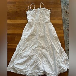 Linen white Abercrombie dress